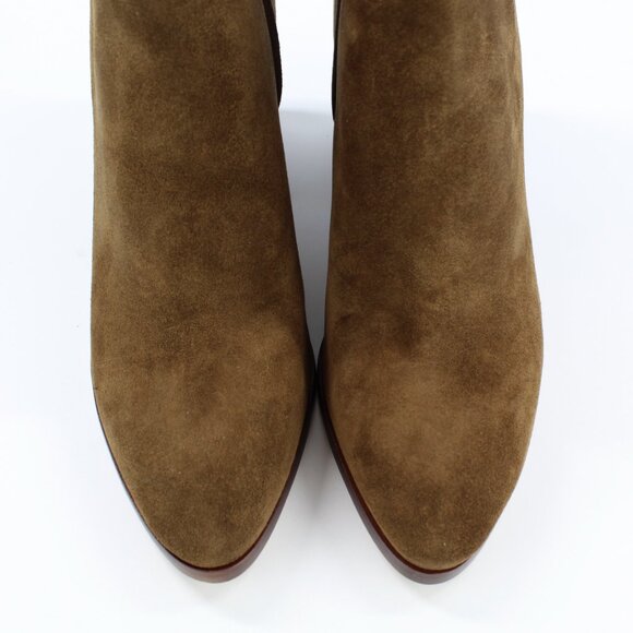 New ALEXANDER WANG Icon Gabi Suede Ankle Boots - Picture 11 of 16